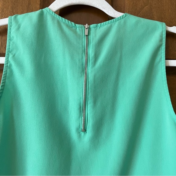 The Limited Green Draped Sleeveless Blouse, Size XS - Picture 6 of 13